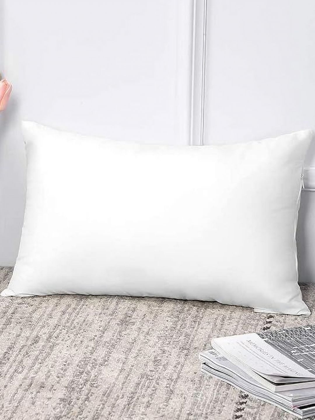 Shadowkart White Fibre Filled Polyester Ultra Soft Sleep Pillow-picture-38