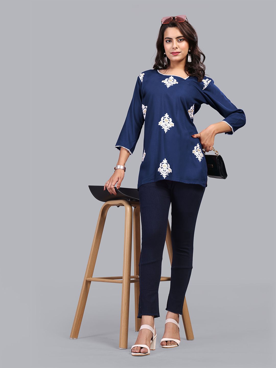FULPARI Embroidered Kurti-picture-37