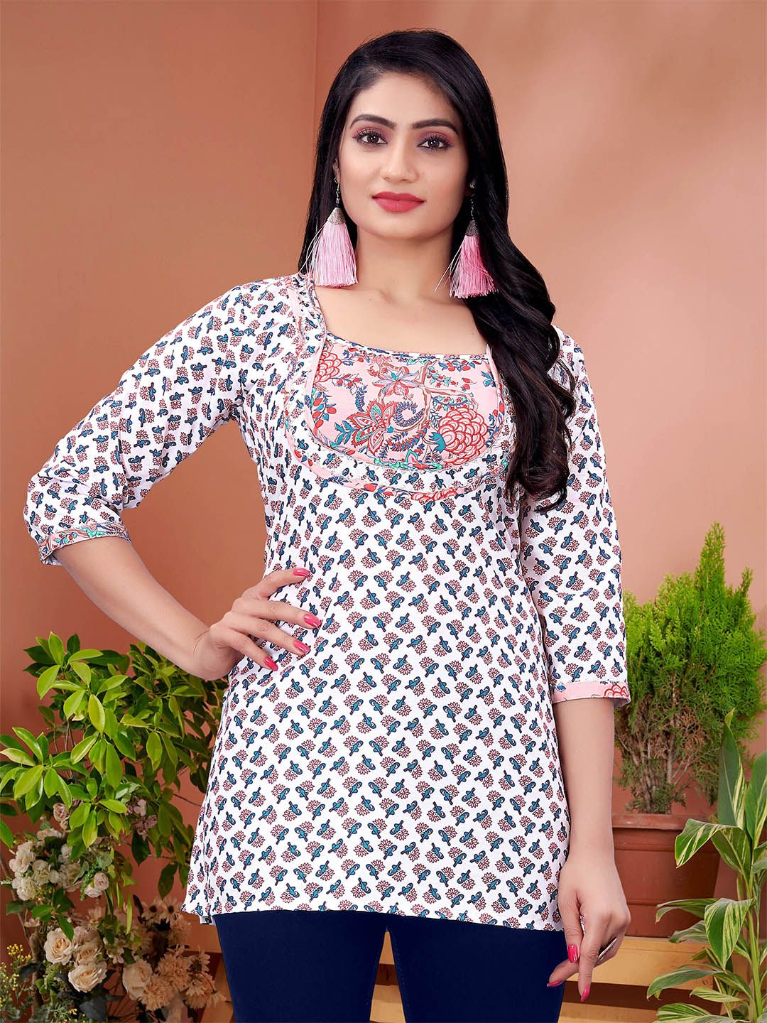 FULPARI Ethnic Motifs Printed Kurti-picture-11