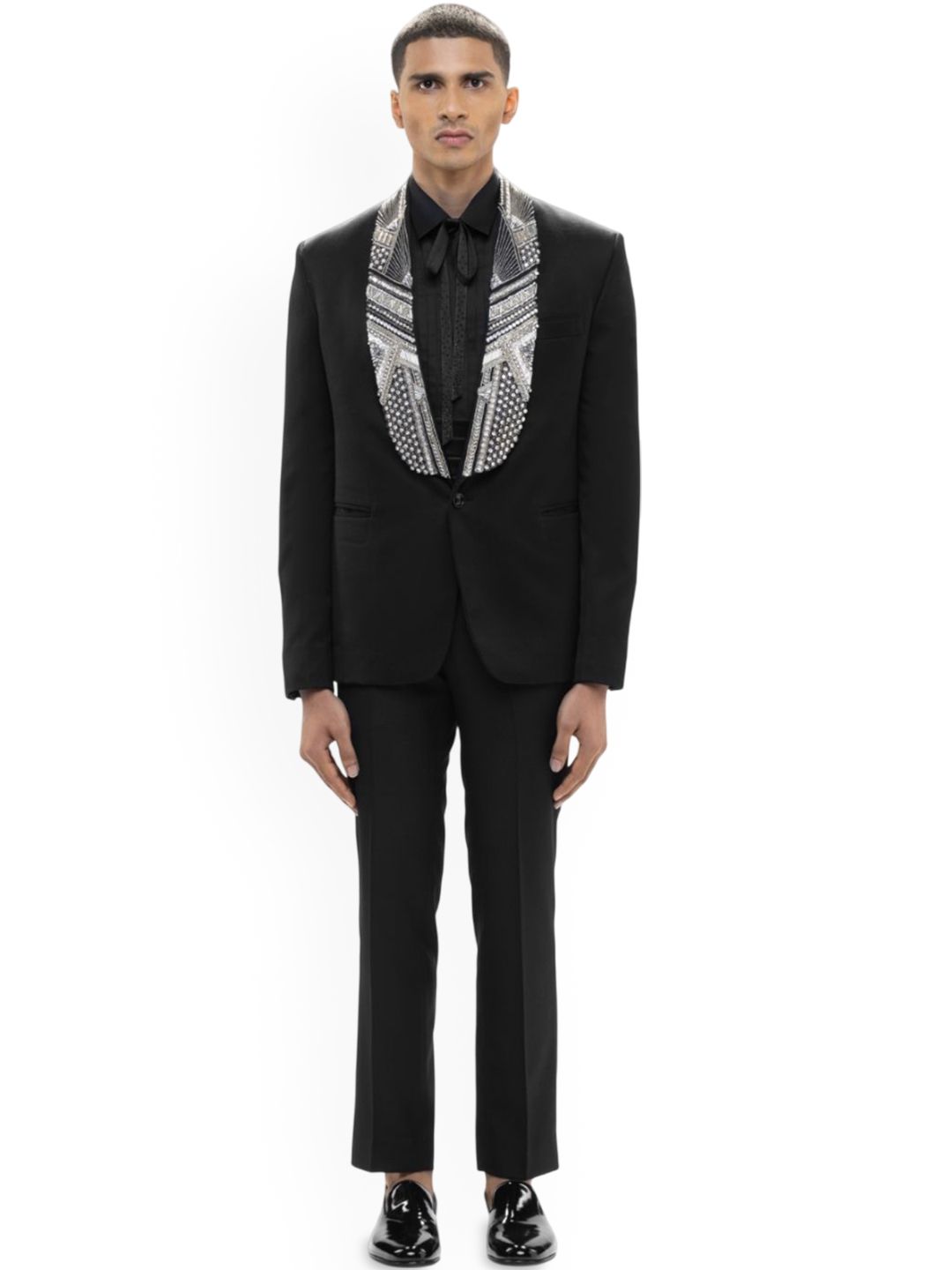 SDS By Kushal Shah Single-Breasted Three-Piece Suit-picture-17