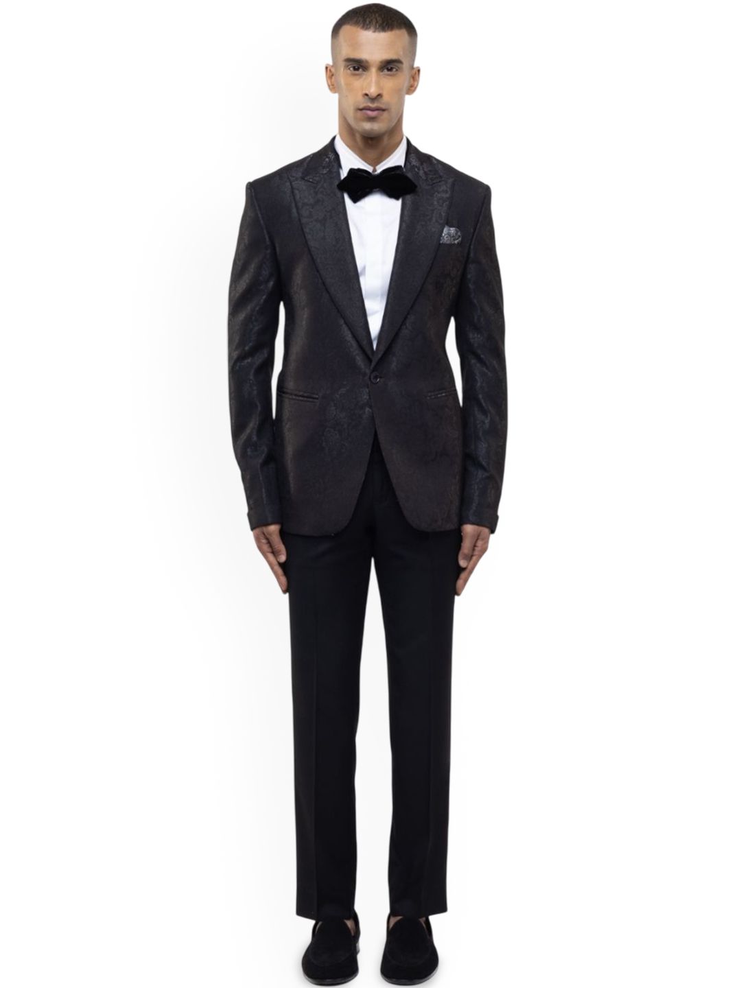 SDS By Kushal Shah Tailored-Fit Single-Breasted Three-Piece Suit-picture-12