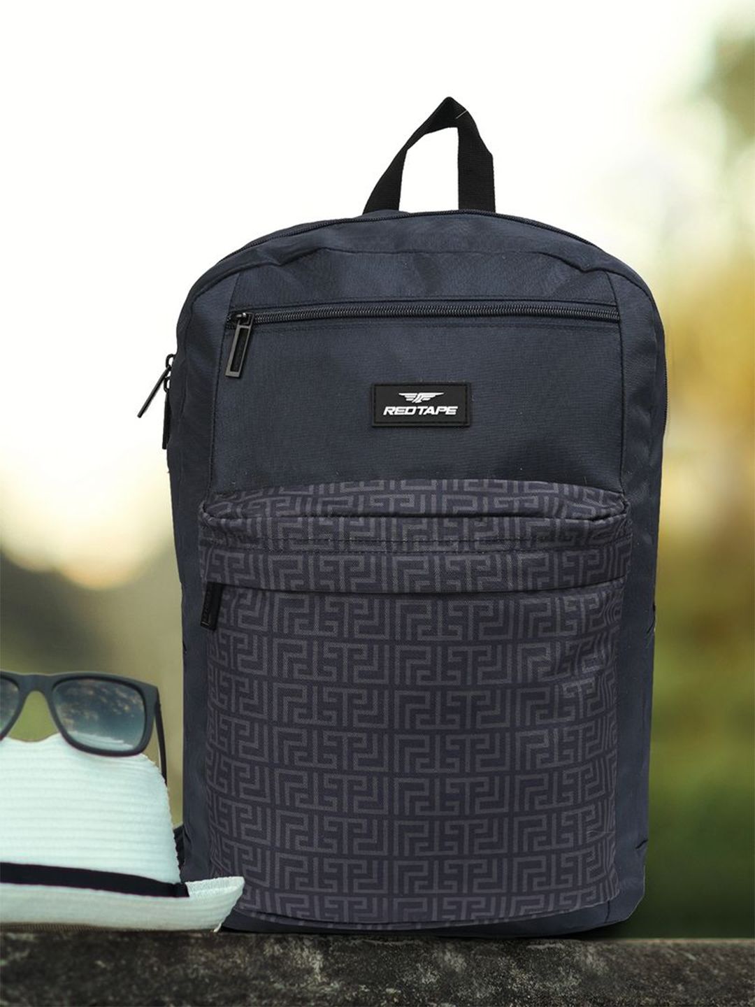Red Tape Unisex Brand Logo Backpack-picture-29