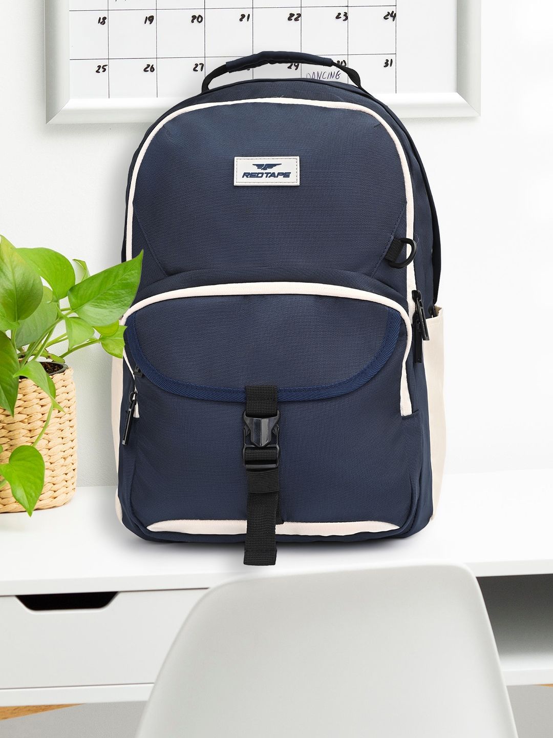 Red Tape Unisex Brand Logo Backpack-picture-34