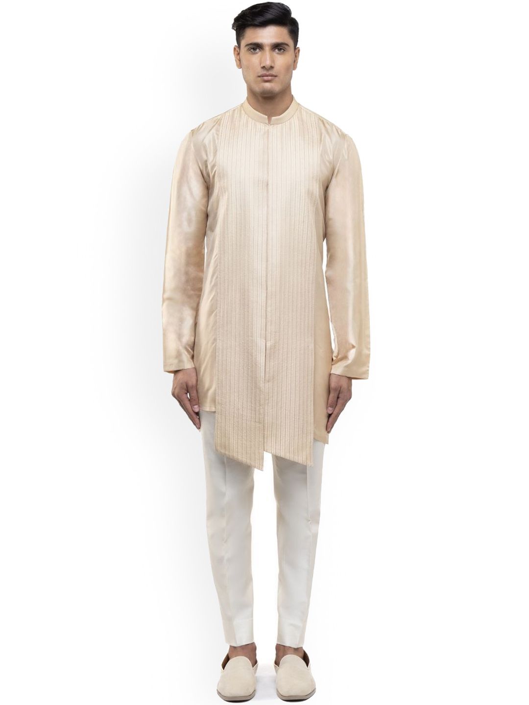 SDS By Kushal Shah Men Regular Kurta with Trousers Kurta Set-picture-31