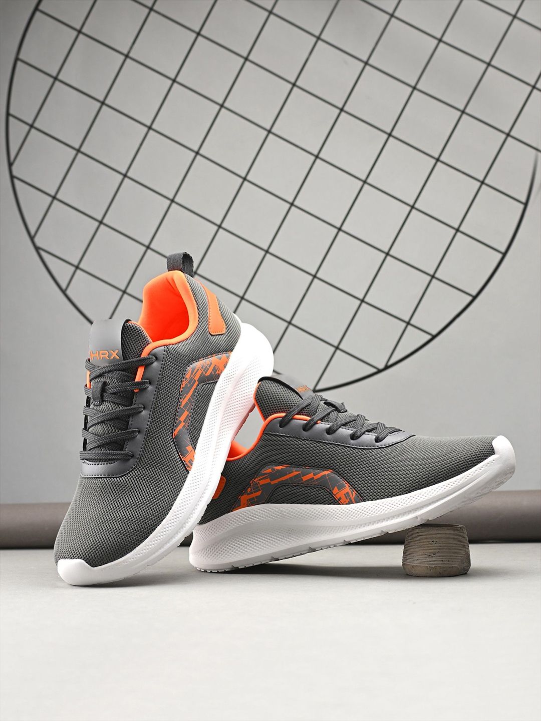 HRX by Hrithik Roshan Men Mesh Lace-Ups Running Non-Marking Shoes-picture-22