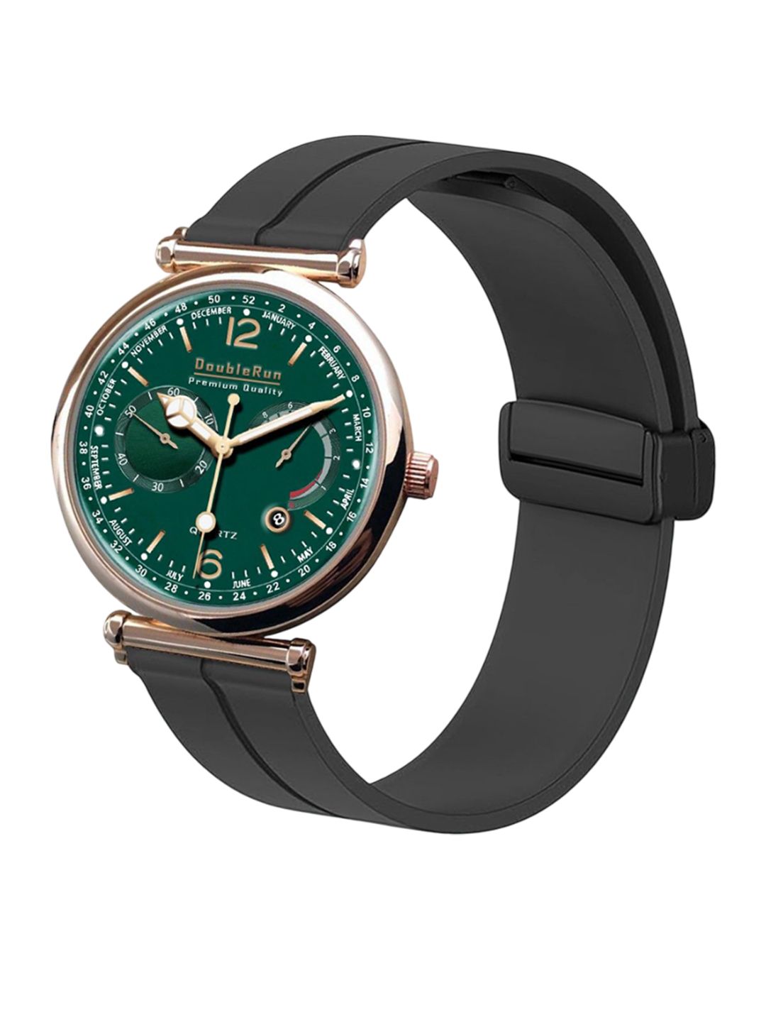 DOUBLERUN Unisex Dial & Bracelet Style Straps Analogue Multi Function Watch H05N25011-image-37