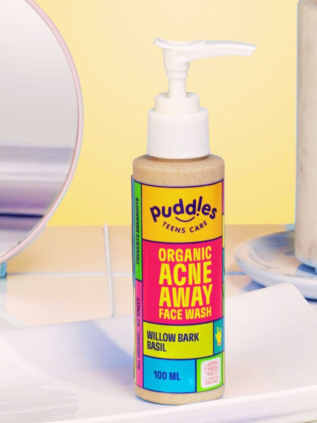 Puddles Teens Organic Acne Away Face Wash - 100 ml-picture-19