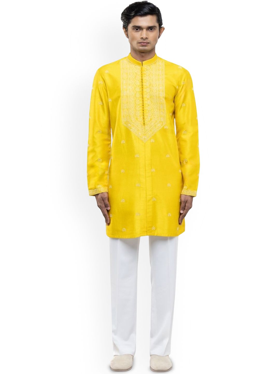 SDS By Kushal Shah Men Regular Kurta with Trousers-picture-32