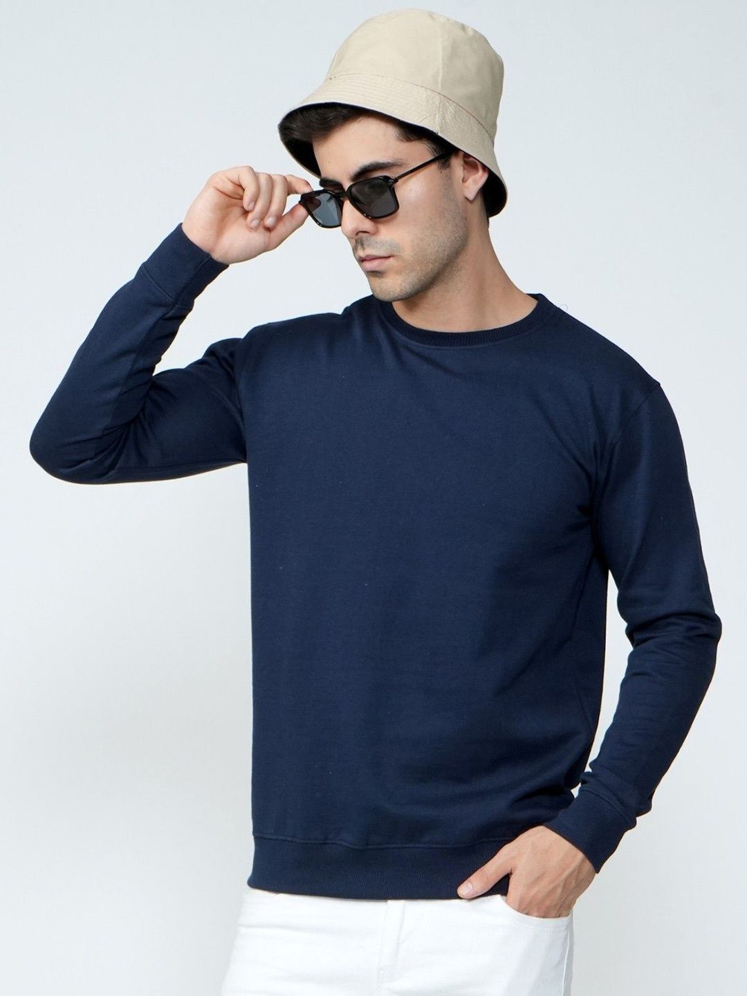 BEING WANTED Men Round Neck Sweatshirt-picture-21