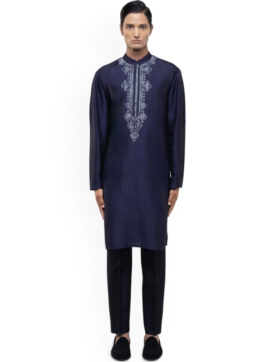 SDS By Kushal Shah Men Printed Regular Kurta with Trousers-picture-30
