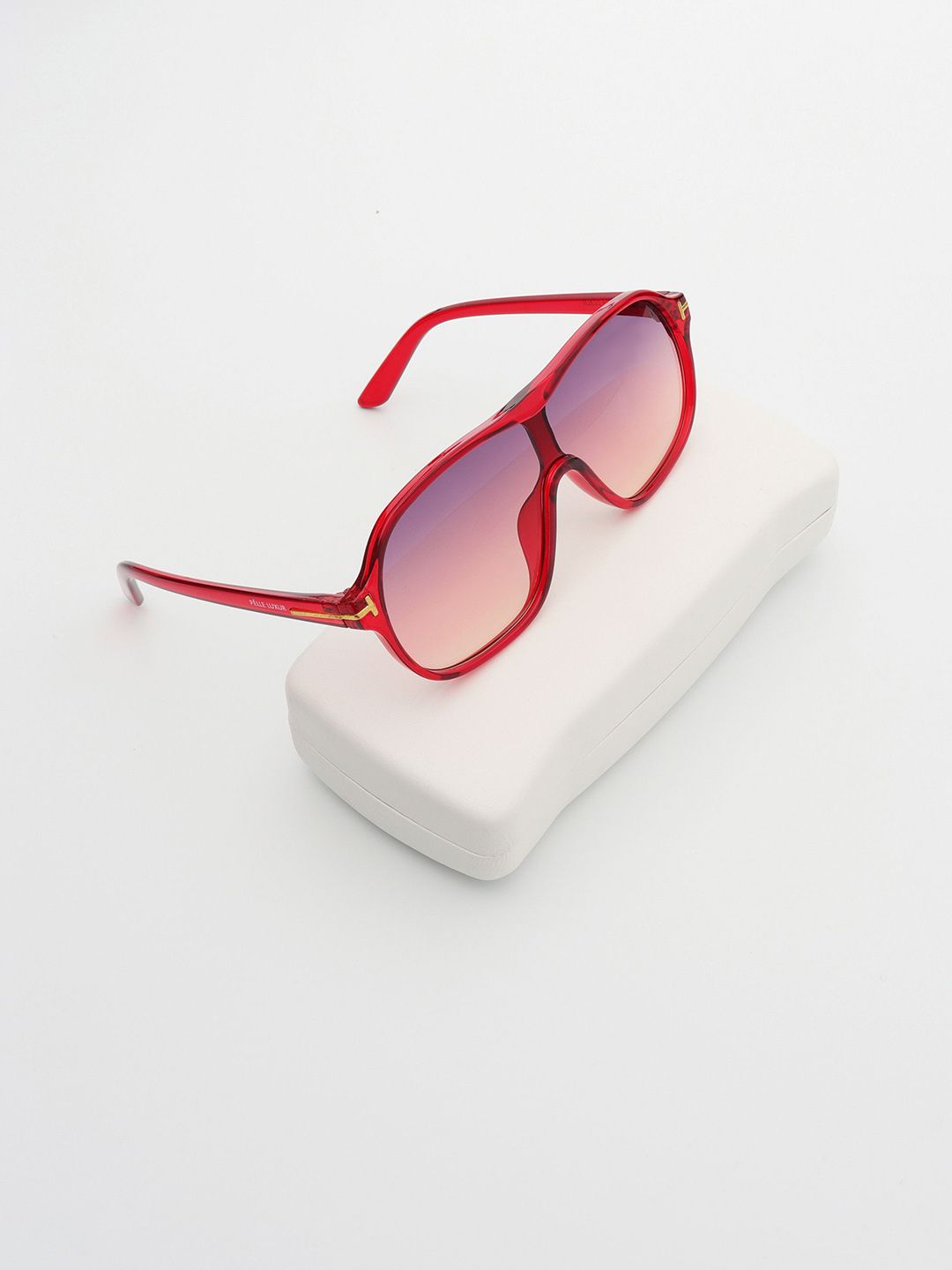 PELLE LUXUR Women Oversized Sunglasses with UV Protected Lens PL25GS92-image-49
