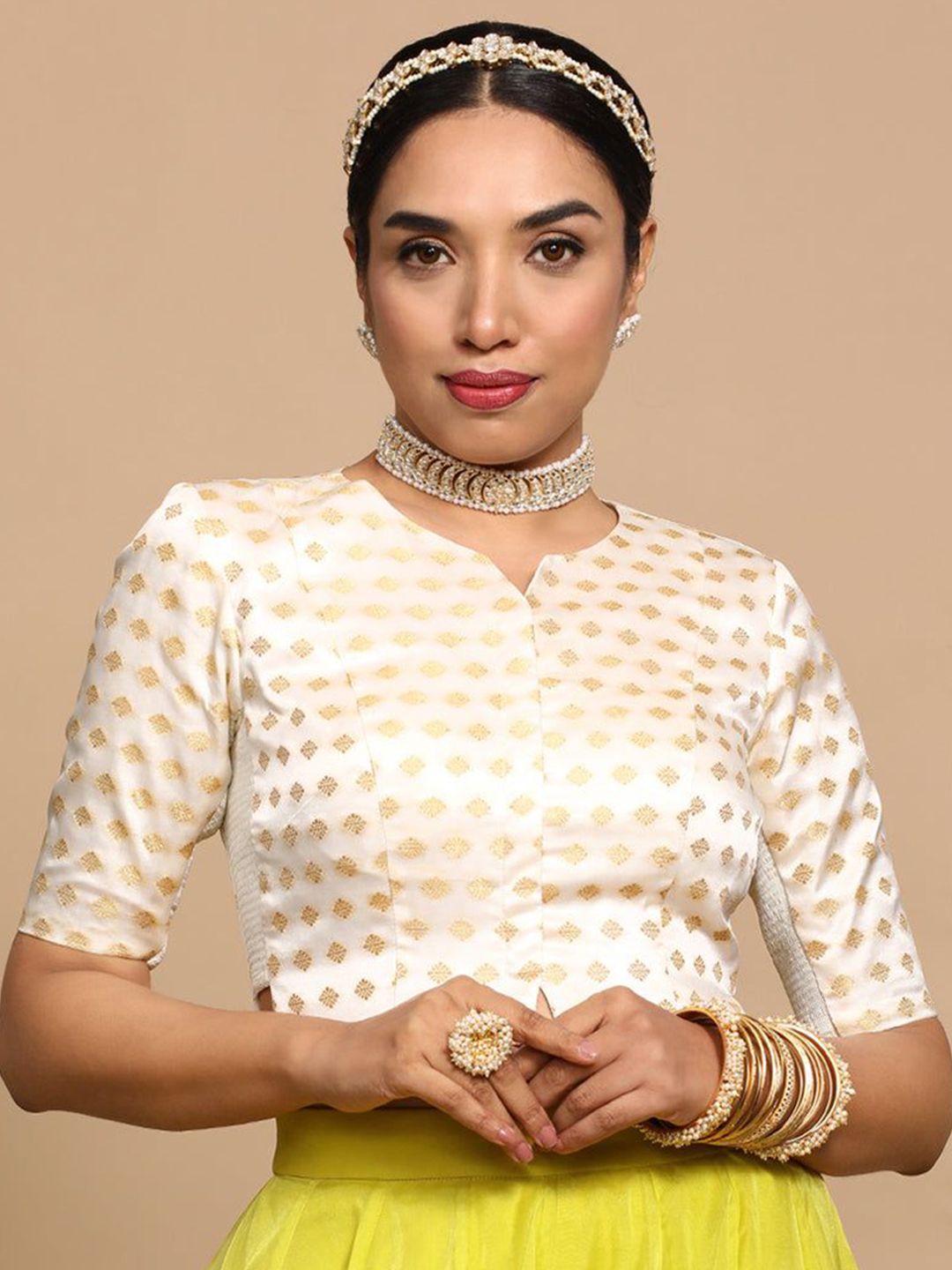 Binks Ruhi x Tyohaar Saree Blouse With FlexiFit-image-19