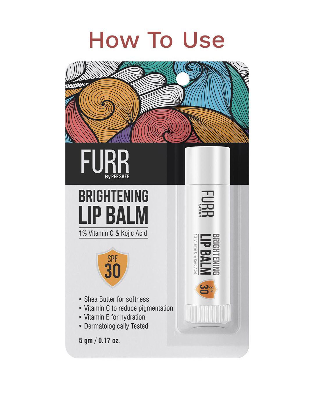 FURR BY PEE SAFE Brightening Lip Balm With SPF 30 & Shea Butter - 5 g-picture-54