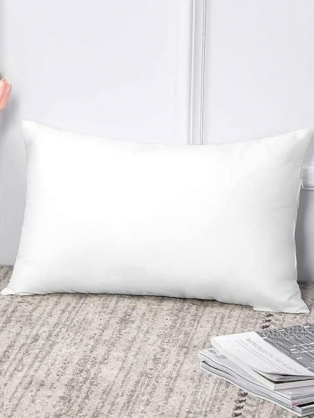 Shadowkart White Fibre Filled Polyester Ultra Soft Sleep Pillow-picture-42