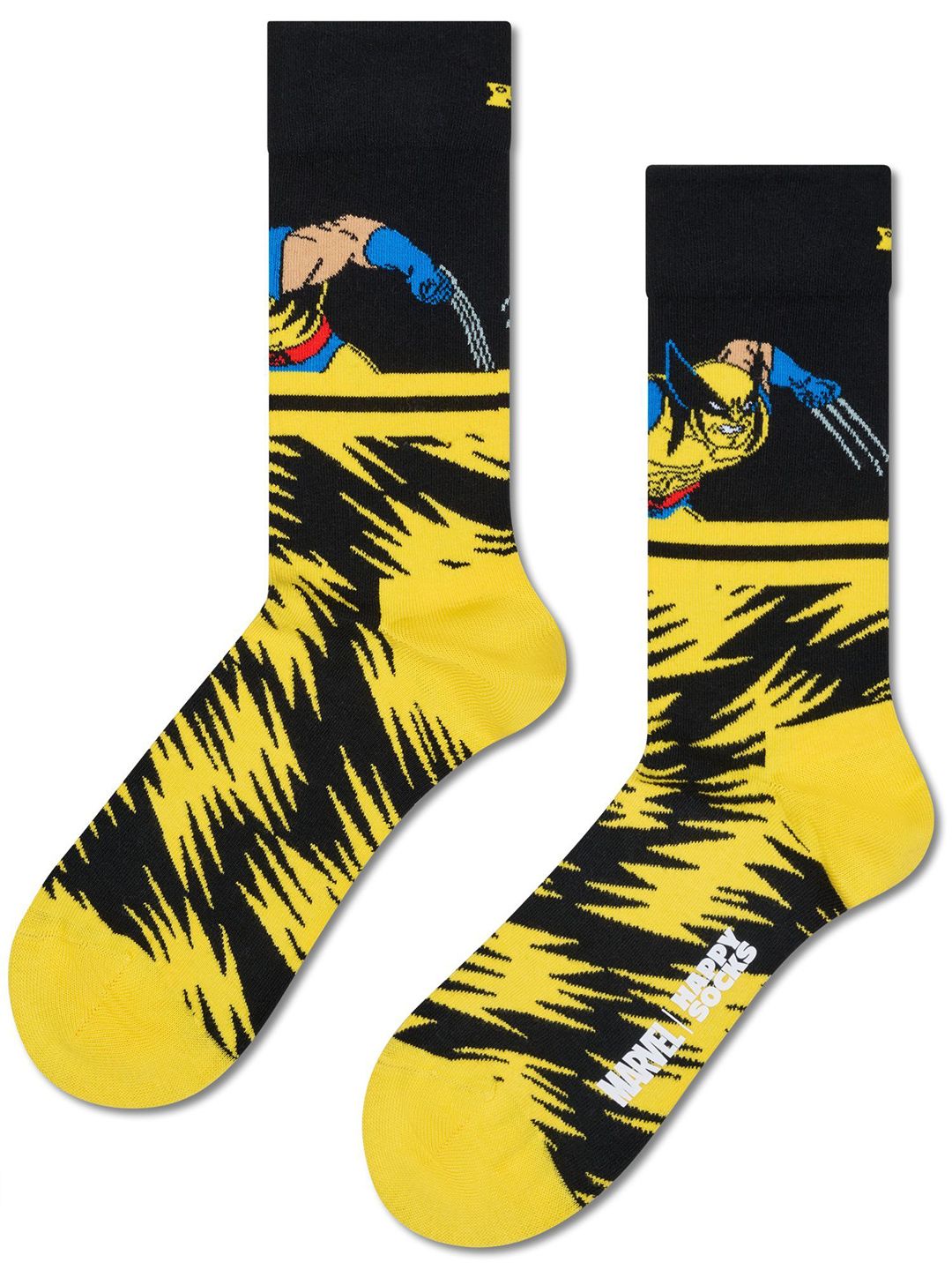 Happy Socks Pack Of 3 Printed Calf Length Socks-image-41