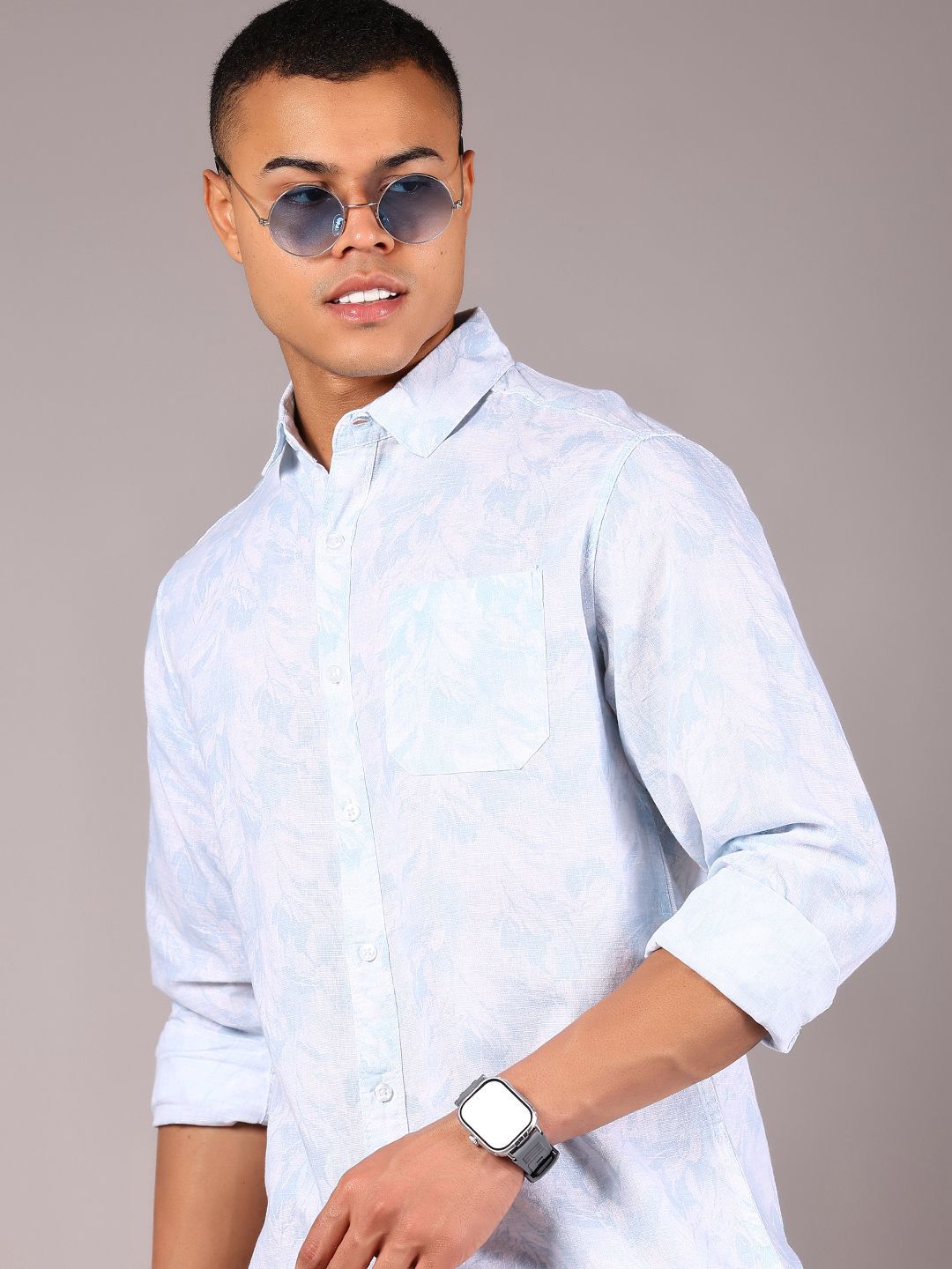 V-Mart Men Floral Printed Casual Shirt-picture-23