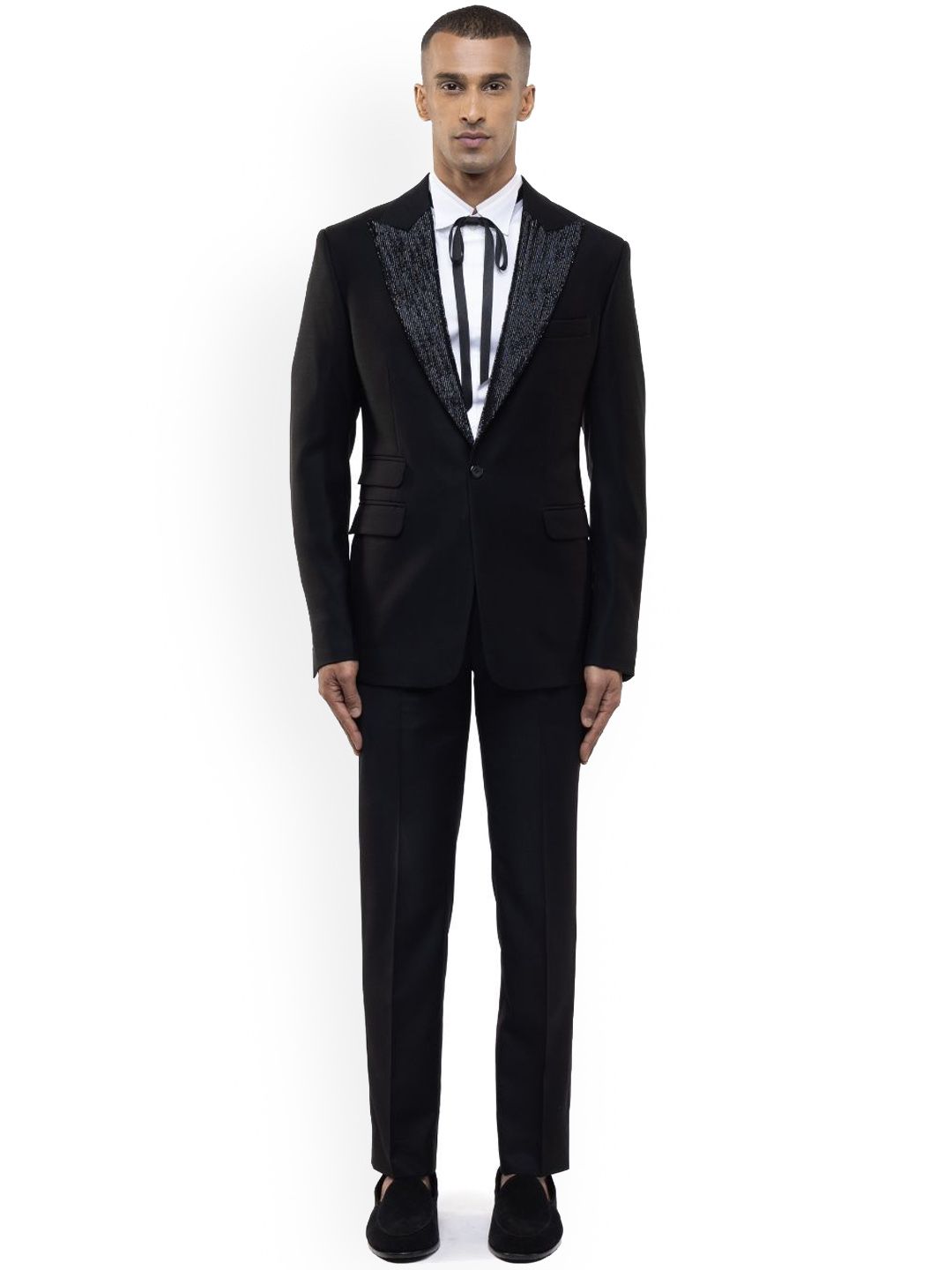 SDS By Kushal Shah Single-Breasted Three-Piece Suit-picture-50