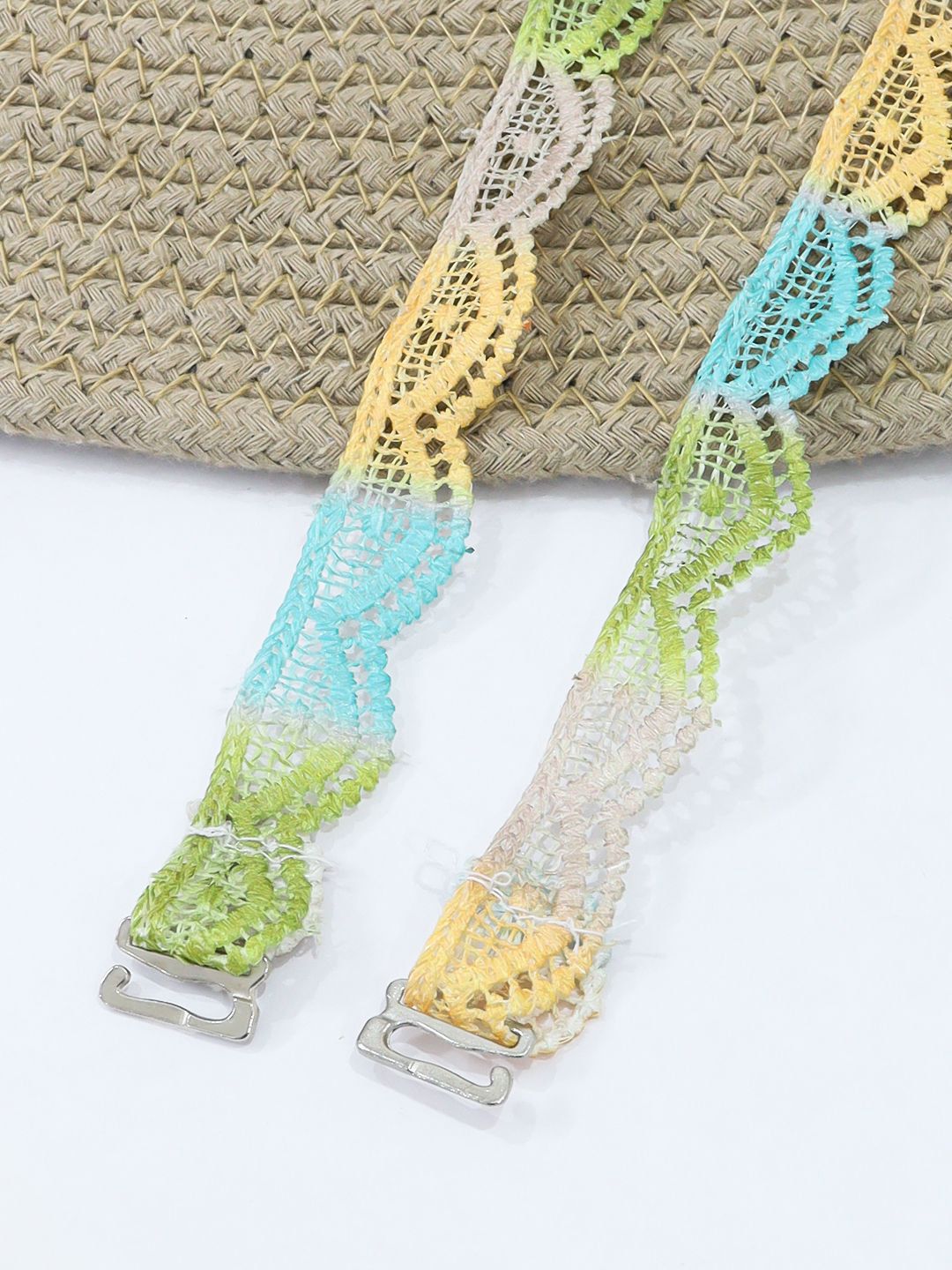 FIMBUL Set of 2 Detachable Bra Straps and Extenders Lingerie accessories-image-2