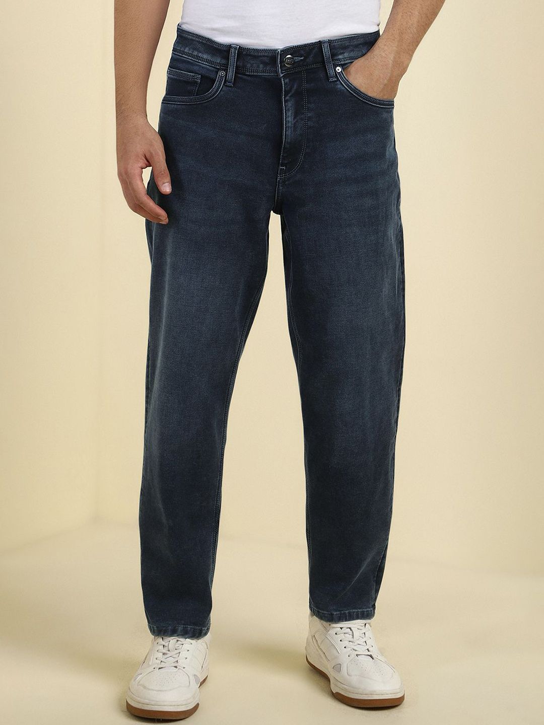 Allen Solly Men Slim Fit Mid-Rise Jeans-picture-25