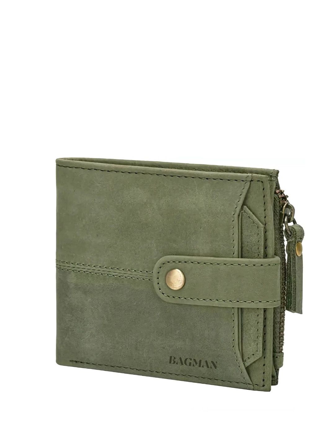 BAGMAN Men Leather Two Fold Wallet-picture-40