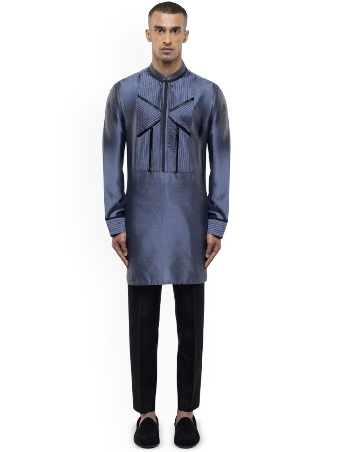 SDS By Kushal Shah Men Regular Kurta with Trousers-picture-29