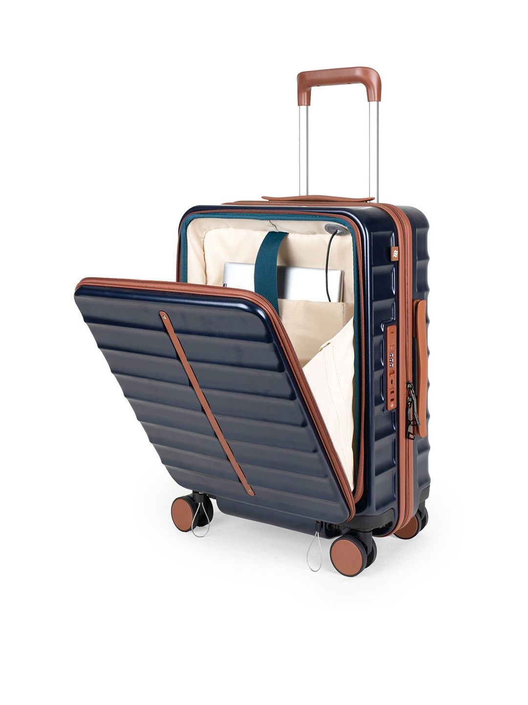 Assembly Odyssey Pro Blue Trolley Bag With Laptop Compartment Fits Up To 16 Inches-picture-55
