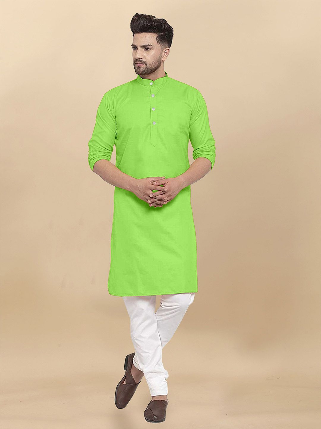 VS MALL Mandarin Collar Straight Kurta-picture-54