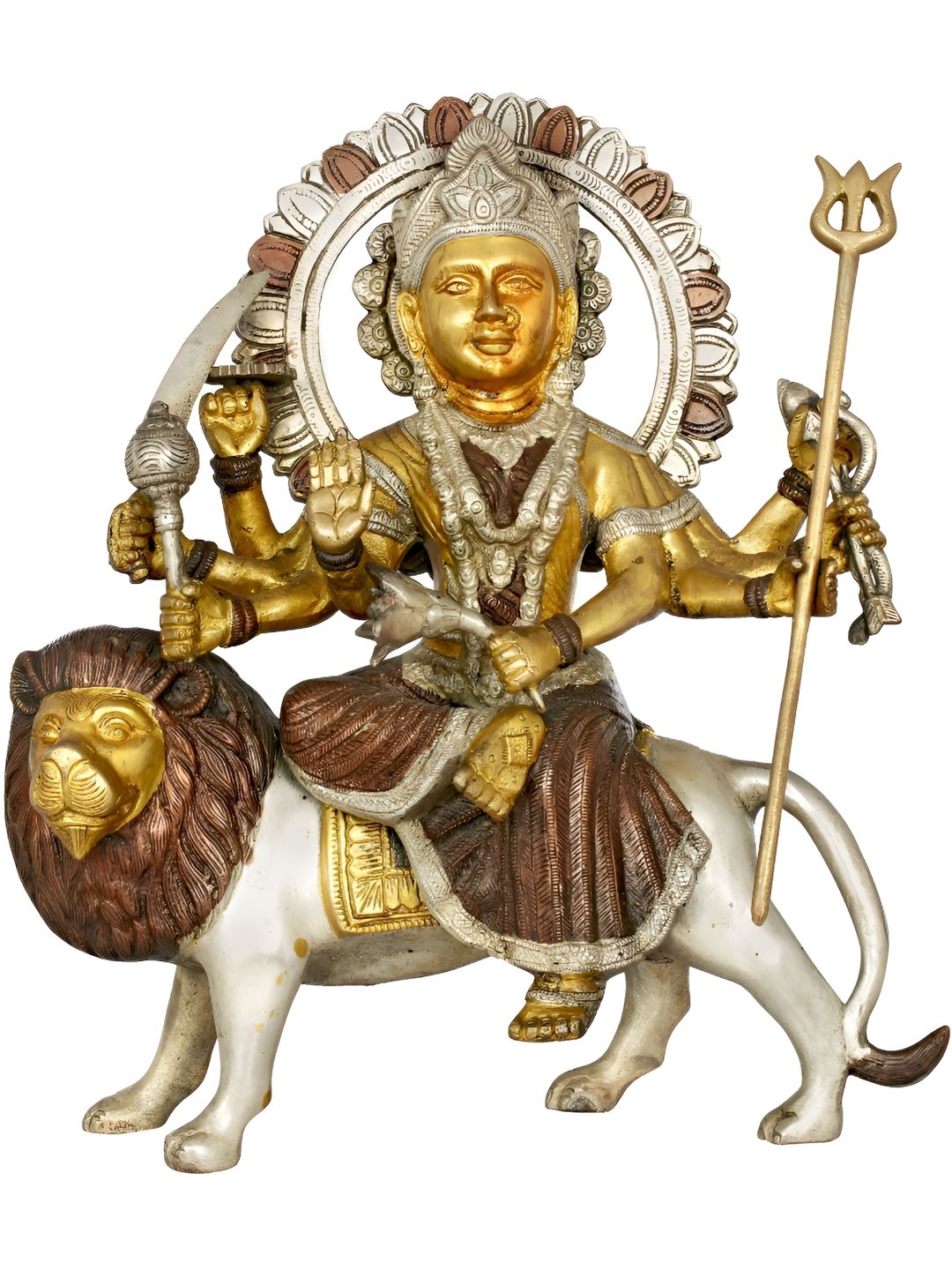 Exotic India Brown Religious Idol Showpiece-picture-30