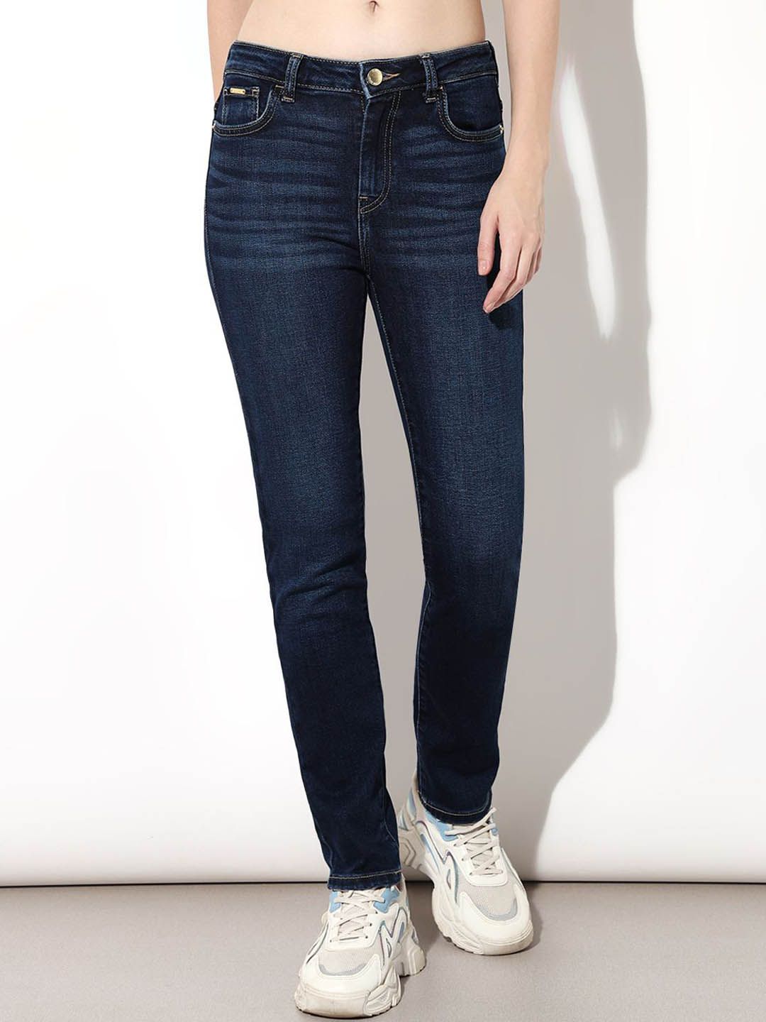 ONLY Women Skinny Fit High-Rise Light Fade Stretchable Jeans-picture-24