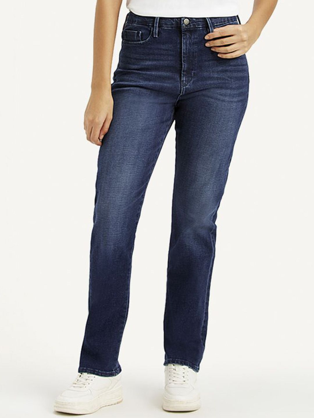 Levis Women Classic Regular Fit Mid-Rise Light Fade Jeans-picture-24