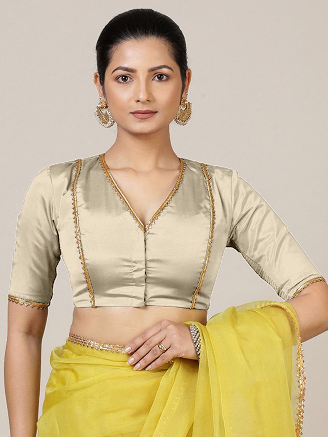 Binks Begum x Tyohaar Embellished Saree Blouse-picture-34