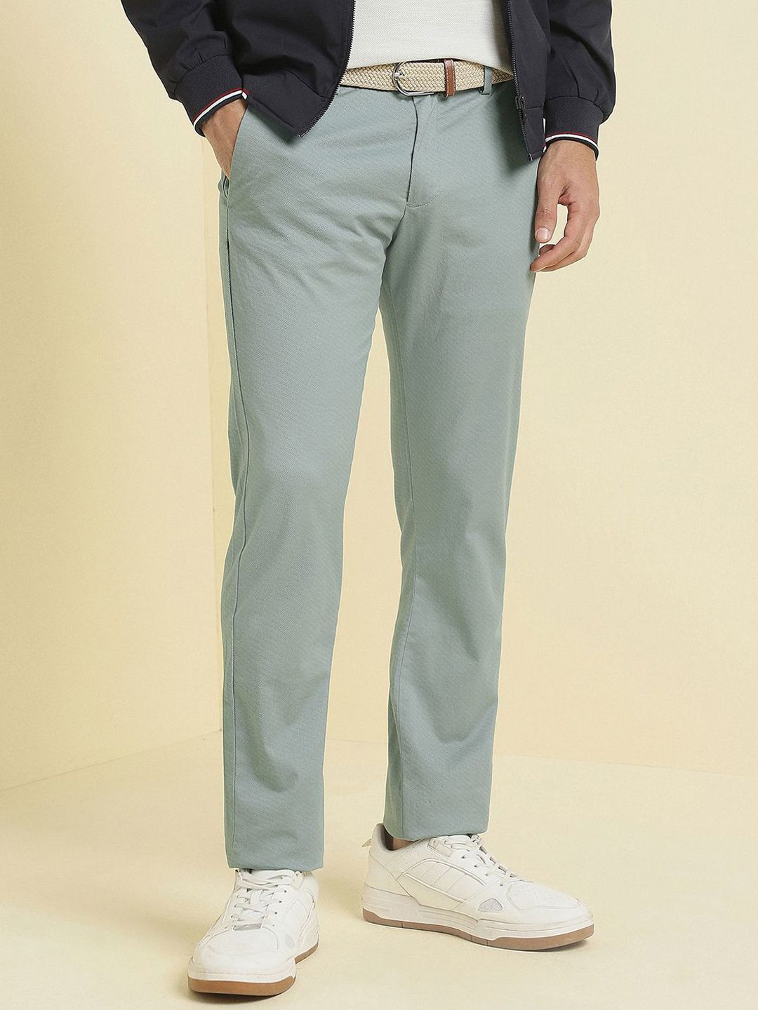 Allen Solly Men Slim Fit Trousers-picture-38