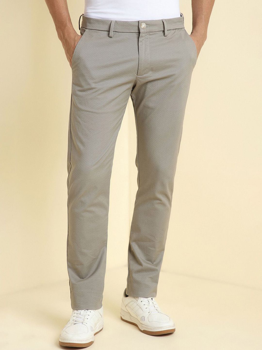 Allen Solly Men Slim Fit Trousers-picture-24