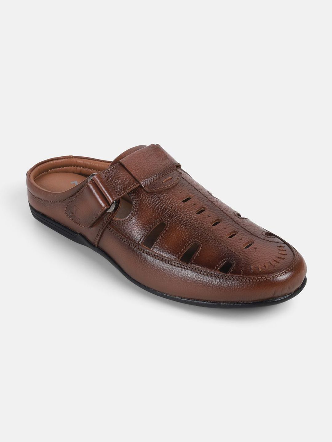 Mochi Men Leather Shoe Style Sandals-image-6
