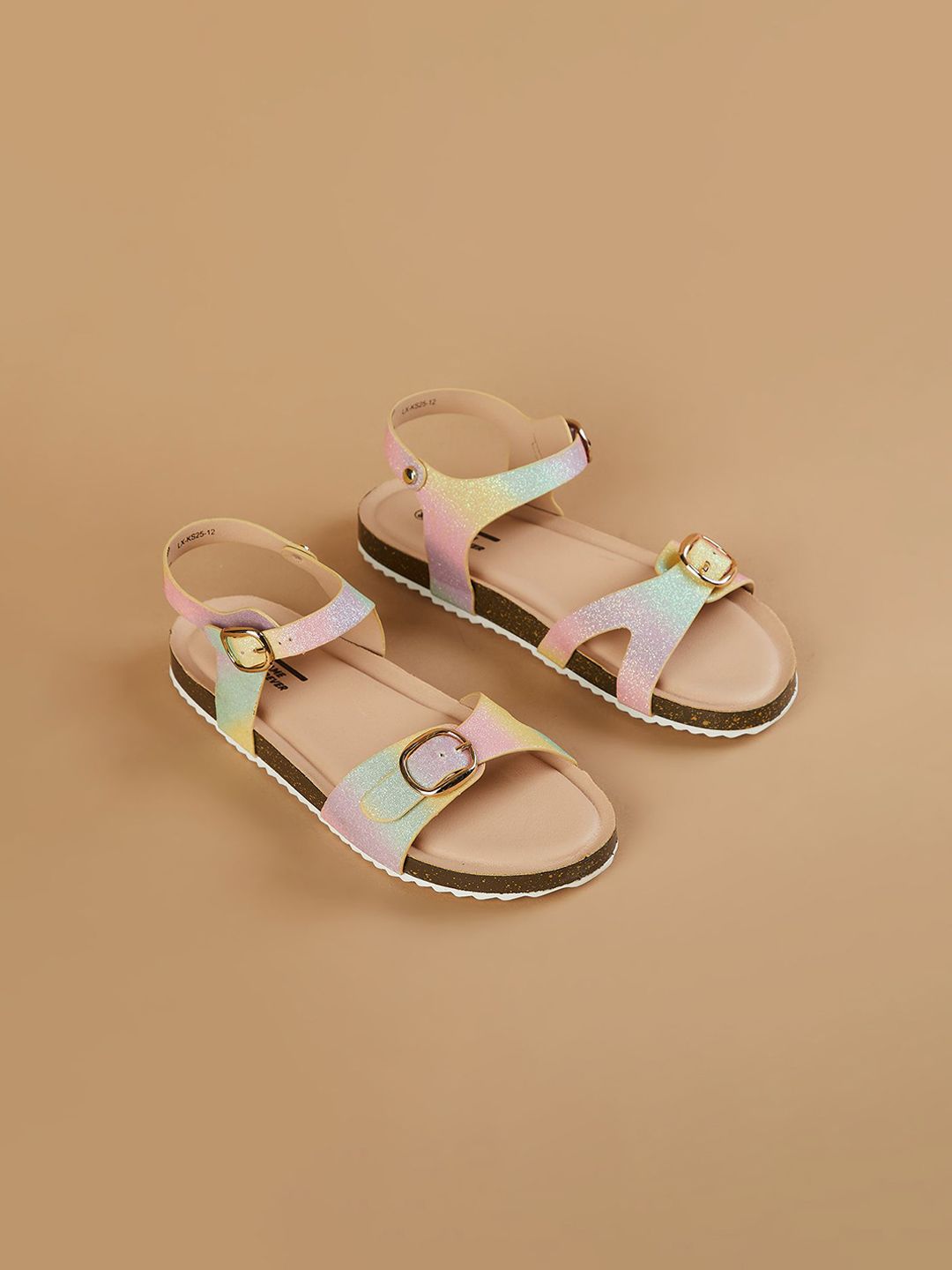 Fame Forever by Lifestyle Girls Embellished Buckle Flats-picture-16