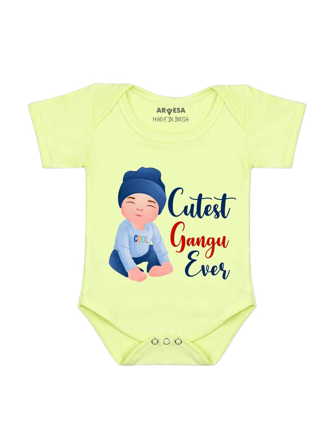 Arvesa Cutest Ganju Ever Printed Bodusuit-picture-41