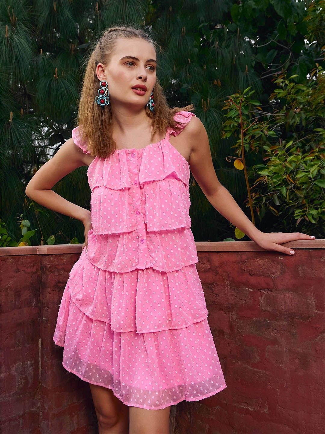 SASSAFRAS Women Solid Adults-Women A-Line Dresses-picture-25