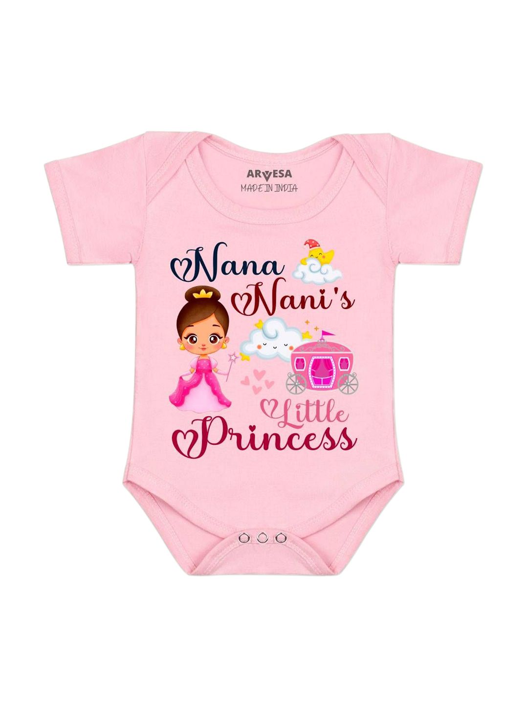 Arvesa Nana Nani Little Princess Printed Bodusuit-picture-28