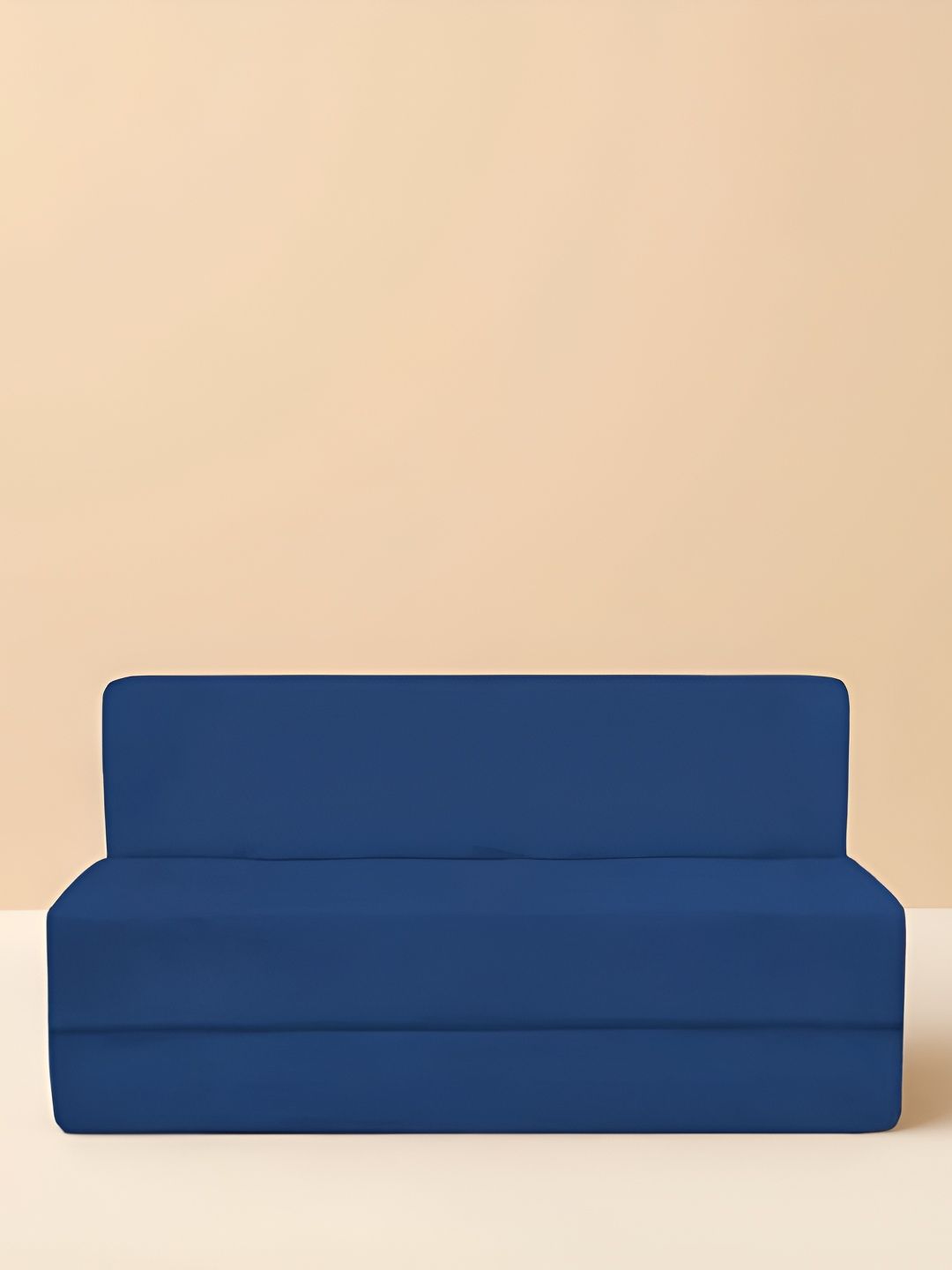 Pum Pum Navy Blue 2 Seater Fold Out Sofa Cum Bed