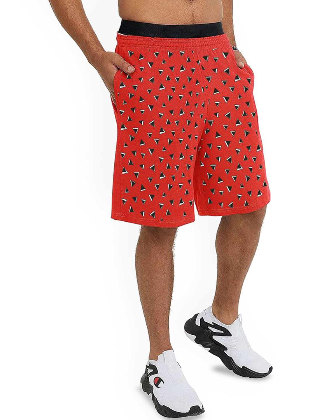 Hotfits Men Printed Sports Shorts-picture-48