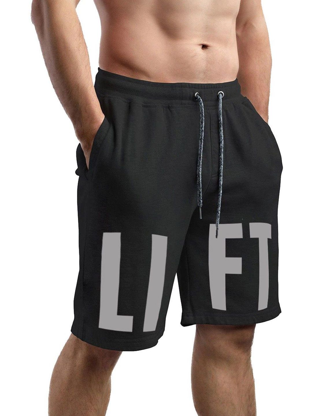 Hotfits Men Typography Printed Sports Shorts-picture-56