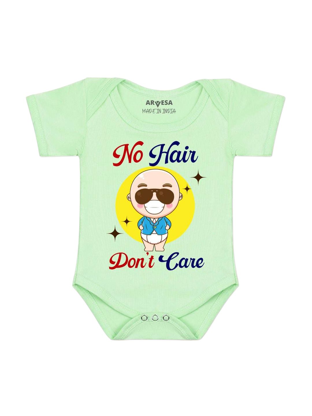 Arvesa No Hair Dont Care Printed Bodusuit-picture-31
