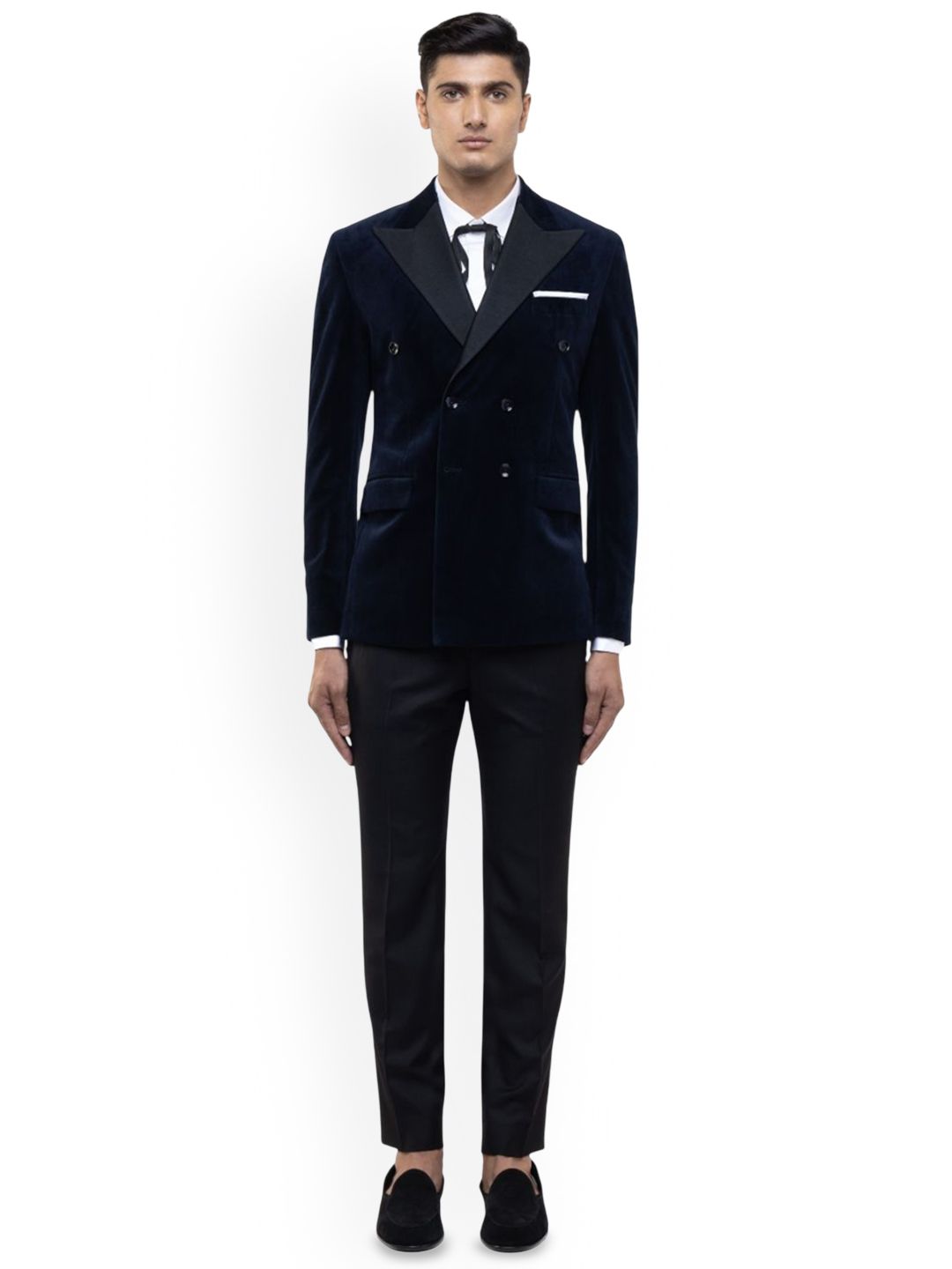 SDS By Kushal Shah Peak Lapel Double Breasted Tuxedo Set-picture-25