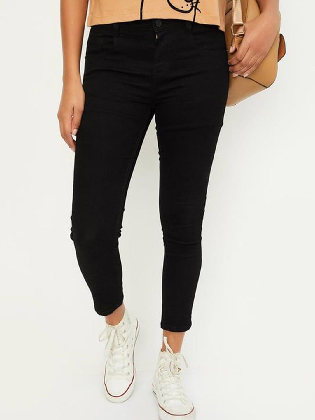 Aadvi Fashion Women Classic Slim Fit High-Rise Stretchable Jeans-image-27