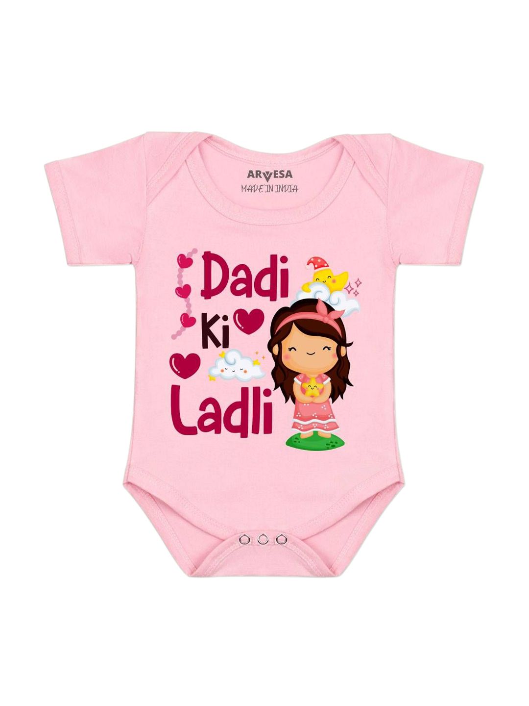 Arvesa Dadi Ki Ladli Printed Bodusuit-picture-10