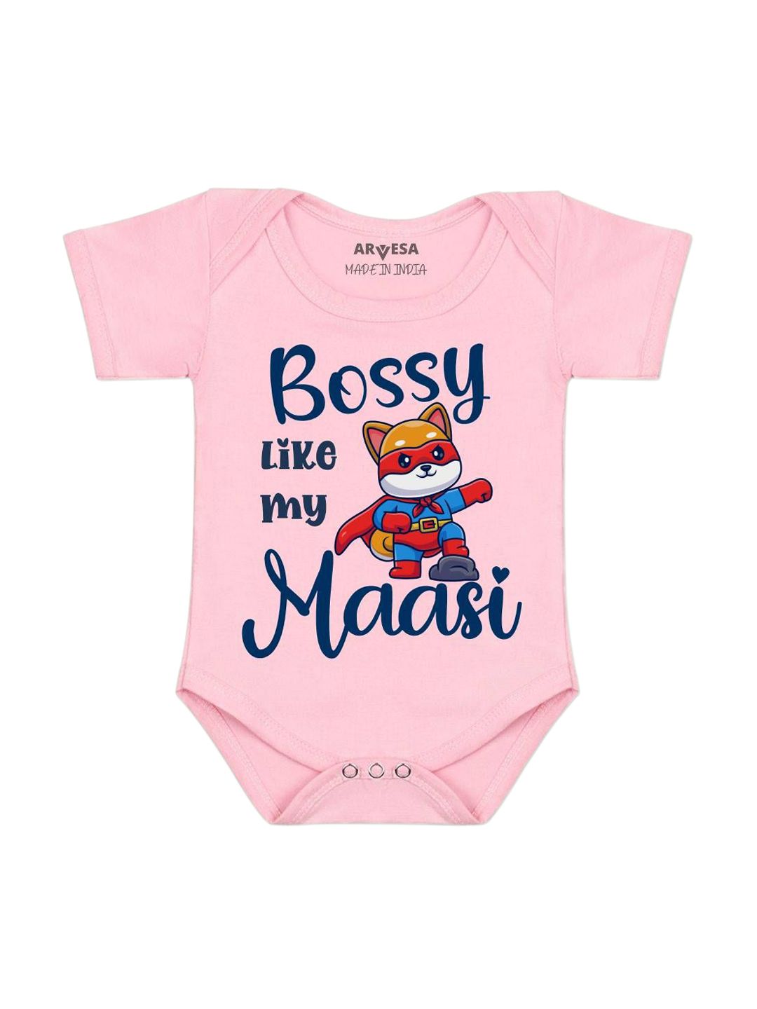 Arvesa Bossy Like My Maasi Printed Bodusuit-picture-19