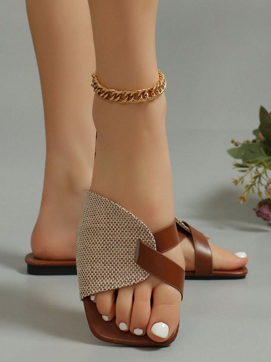 Jbarg Women Open Toe Flats-picture-16