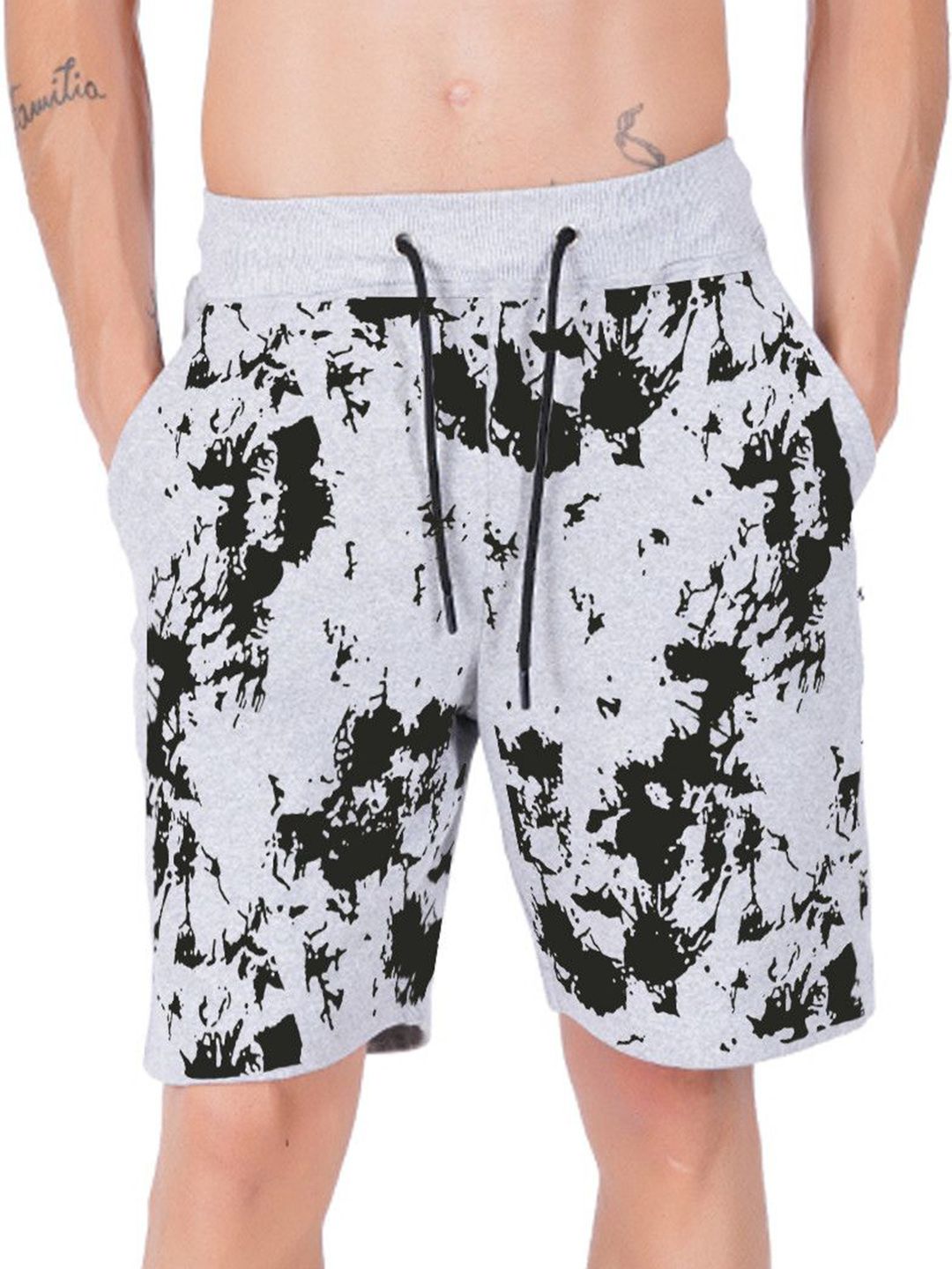 Hotfits Men Floral Printed Shorts-picture-49