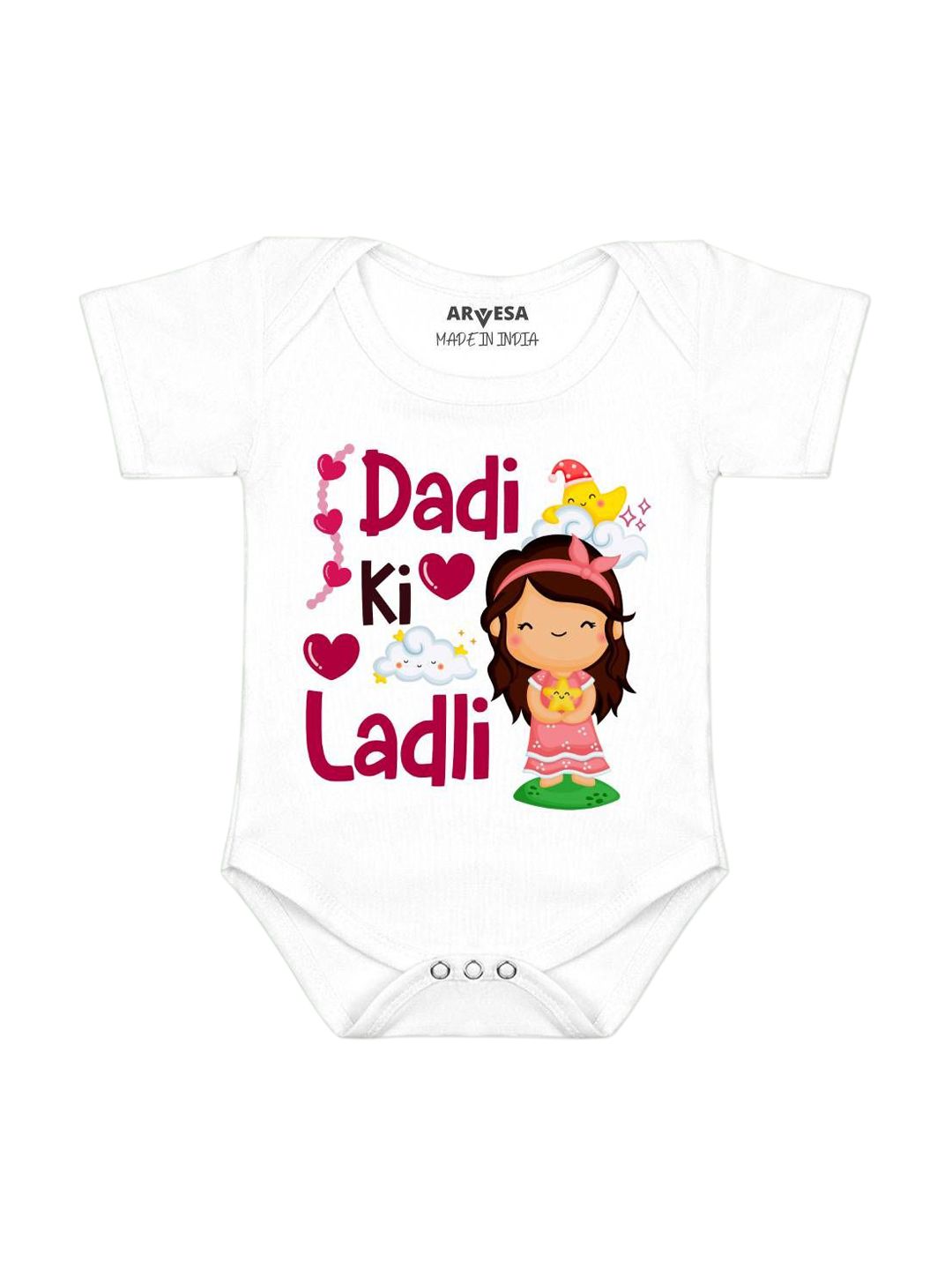 Arvesa Dadi Ki Ladli Printed Bodusuit-picture-13
