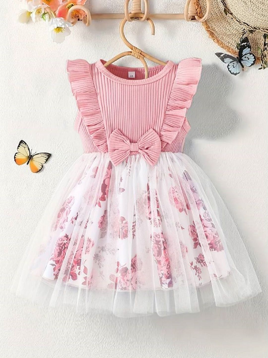 BAESD Women Self Design Fit & Flare Dress-picture-57